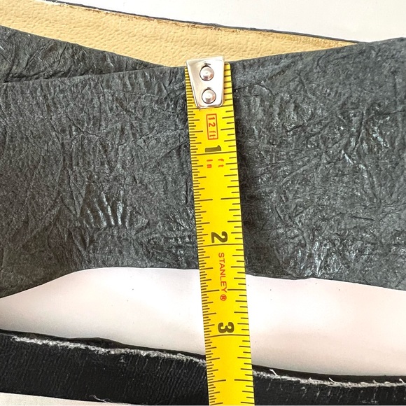 Vintage Elephant Buckle & Leather Belt Set of 2 - Picture 13 of 16